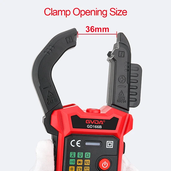 Auto ranging clamp meter -
