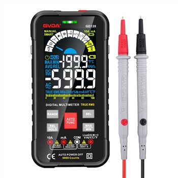 Ordú do Chustaiméirí Úcráin 200pcs Smart True RMS Digital Multimeter GVDA GD128