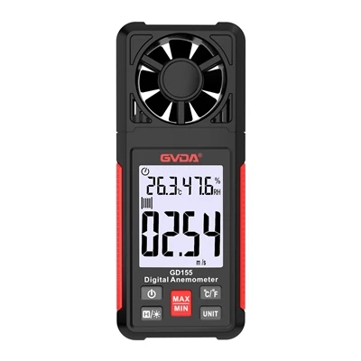 Cad iad na modhanna tástála anemometer?
