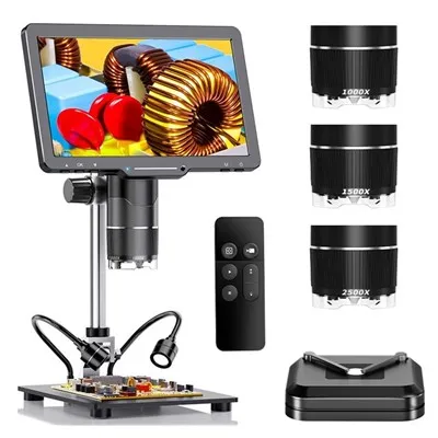 10.1orlach 3 Mhicreascóip Sádrála Leictreon Lionsa